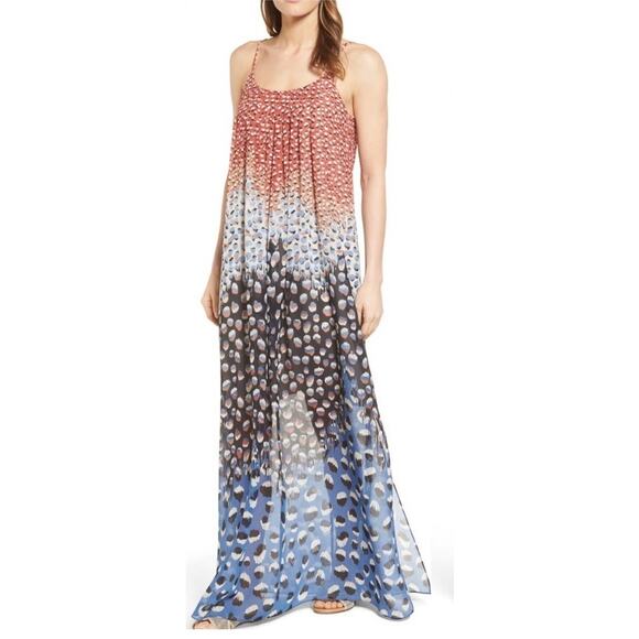 NIC+ZOE Dresses & Skirts - NIC + ZOE Blue Dahlia Maxi‎ Dress Womans Large